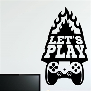 Let's play - Wallstickers